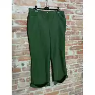 Przewiewne spodnie damskie zieleń Plus Size Casual W.E.A.R