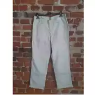 Spodnie męskie z kolorowym przeszyciem Y+S widok z przodu
