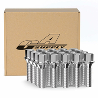 Sruby do kol GAsupply M12x1,5x40mm, leb stozkowy, komplet 20 szt. (BMW)