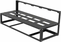Stalowa obudowa koparki kryptowalut - rama pod 8 kart GPU, ATX