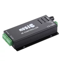 Sterownik muzyczny do taśm LED RGB SX-020 regulacja czułości widok z przodu