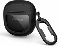 SURITCH etui ochronne TPU do słuchawek Bose QuietComfort z karabińczykiem