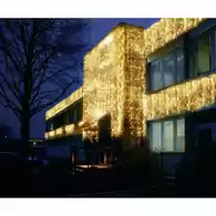 System oświetlenia domu System LED Icicle LED 2x1m 50000 godzin widok  w zastosowaniu 