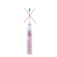 Szczoteczka soniczna Philips Sonicare HealthyWhite HX6760 widok z przodu
