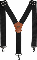 Szelki męskie WELKINLAND Y-Back, czarne, szerokość 5 cm