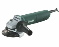 Szlifierka kątowa Metabo W750-125 bez tarczy widok z przodu