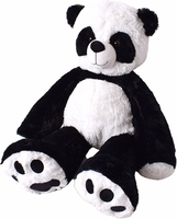 TE-Trend BG63154 – pluszowa panda XXL 100 cm, olbrzymia przytulanka