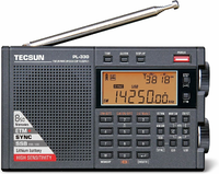 Tecsun PL-330 – przenośny odbiornik radiowy DSP z SSB, czarny