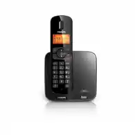 Telefon bezprzewodowy stacjonarny Philips CD170 bez klapki widok z przodu