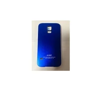 Telefony komórkowe etui samsung S5 galaxy niebieskie widok z przodu.