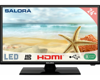 Telewizor 24 cale Salora 24LED1500 widok z przodu