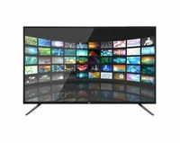 Telewizor LED 24'DUAL TQL24F4 widok z przodu z obrazem