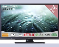 Telewizor Salora 24LED9102CS 24 cali 61CM SMART LED widok z przodu