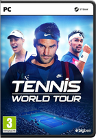 Tennis World Tour PC – sportowa gra tenisowa z trybem kariery, wydanie pudełkowe