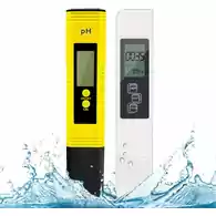 Test jakości wody miernik pH Pancellent TDS PH EC widok z przodu