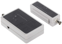 Tester do kabli przewodów antenowych ST-248 RJ45 widok z przodu.