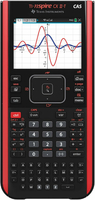 Texas Instruments TI-Nspire CX II-T CAS – kalkulator graficzny, czarno-czerwony