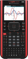 Texas Instruments TI-Nspire CX II-T CAS – kalkulator graficzny, czarno-czerwony