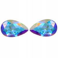 Topaz Mystic w szlifie łezki 2,12 ct, 8 x 5 mm – tęczowy kamień do biżuterii