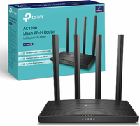 TP-Link Archer C6 - router WiFi AC1200, dwupasmowy, 5 portów Gigabit