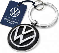 Troika KR16-05/VW - breloczek samochodowy z logo Volkswagen, metalowy