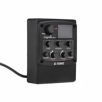 Tuner preamp do gitary akustycznej G-Tone Cherub GT-6 widok z lewej strony
