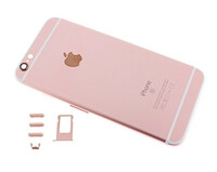 Tylny korpus obudowa iPhone 5 5G różowe złoto widok z przodu
