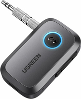 UGREEN Adapter Bluetooth 6.0 samochodowy z AUX i mikrofonem - odbiornik audio