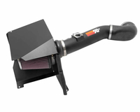 Układ dolotowy filtr stożkowy K&N Sierra 3500 6.0L V8 Hd F/I 2011 77-3076ktk Chevrolet Silverado widok z przodu