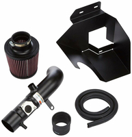 Układ dolotowy filtr stożkowy K&N Solara 2.4L L4 F/I 2002 69-8609TTK B076DCGSKP widok z przodu