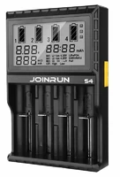Uniwersalna inteligentna ładowarka akumulatorowa JOINRUN S4 widok z przodu
