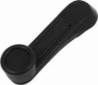 uxcell uniwersalna korbka szyby samochodowej 11 cm – plastikowa, czarna
