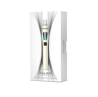 Vape Pen eGo AIO D22 Tank 2ml 25W biały widok z przodu.