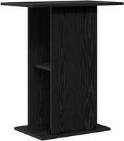 vidaXL Szafka pod akwarium 60,5x36x72,5 cm – stojak z półkami, czarny dąb