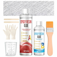 WEILAOK Żywica epoksydowa z matą z włókna szklanego 300 ml – do naprawy karoserii