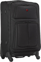 Wenger Sion Medium 653586 – średnia walizka miękka 72/82 l, 4 kółka, czarna