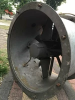 Wentylator kanałowy 370W 50cm widok z przodu