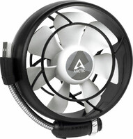 Wentylator przenośny USB Arctic Stołowy Summair Light AEBRZ00018A widok z przodu.