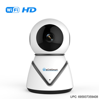 Wewnętrzna kamera IP eLinkSmart 720P Night Vision widok z przodu.