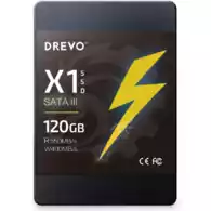 Wewnętrzny dysk SSD Drevo X1 120GB 2.5" SATA III widok z przodu