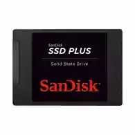 Wewnętrzny dysk SSD SanDisk SSD PLUS 240GB - SATA III 6 Gb / s, 2,5 "/ 7 mm - SDSSDA-240G-G26 widok z przodu