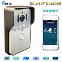 Wideodomofon Smart WIFi POE IP EBELL ATZ-DBV01P widok z telefonem