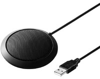 Wielokierunkowy mikrofon pojemnościowy USB konferencyjny Docooler iTalk-02 widok z przodu