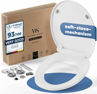 Wilford & Sons Premium deska sedesowa wolnoopadająca, kształt O, duroplast, biała
