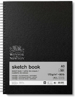 Winsor & Newton szkicownik spiralny A3, 50 arkuszy 170 g/m²