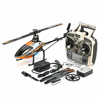 WLtoys V950 2.4G 6CH 3D6G System Bezszczotkowy śmigłowiec RC Flybarless RTF widok  z pilotem