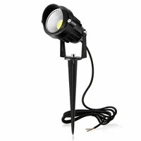 Wodoodporne lampy LED do ogrodu ProGreen 5W COB widok z przodu