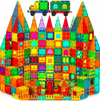 Wonder Toys Klocki magnetyczne 100 elementów – płytki konstrukcyjne dla dzieci