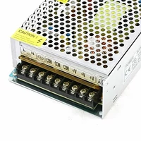 Wyjście aluminiowe obudowy Zasilacz 24 V DC 240 V DC widok złącza