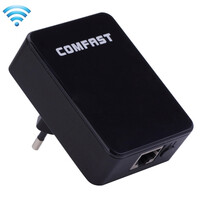 Wzmacniacz repeater sygnału WiFi Comfast CF-WR15N 150MBs 802.11n / g / b widok z boku